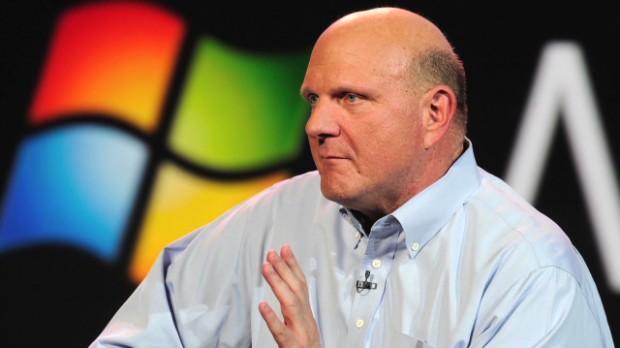 微軟執行長史蒂夫．鮑曼(Steve Ballmer)宣布一年後將退休