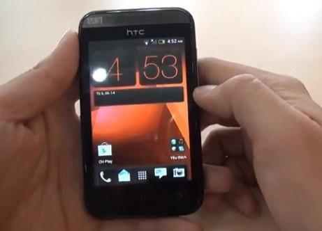 低價機種HTC Desire 200間諜照外流。(圖：GSMArena)