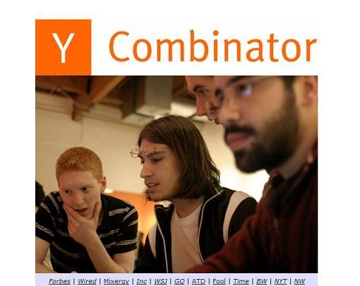 知名創業孵化公司Y Combinator官網。