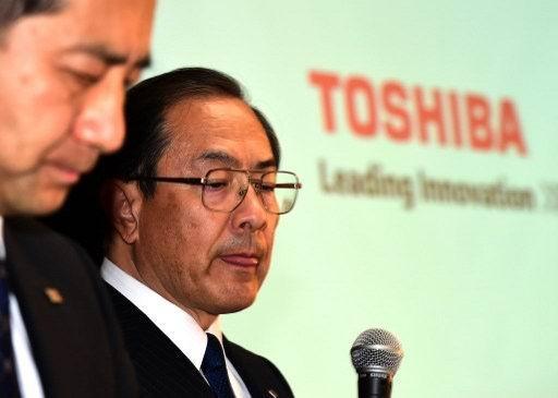 東芝Q1營業虧損逾100億日元      (圖:AFP)