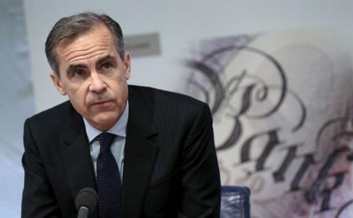 英國央行總裁 Mark Carney(圖：AFP)