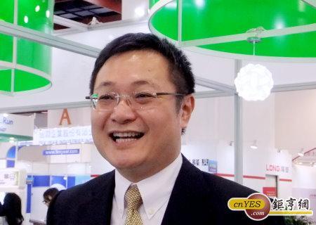 國碩新任董座陳繼仁。(鉅亨網記者尹慧中)