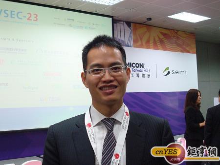 摩根士丹利副總裁詹家鴻表示，DRAM明年需求將增加28%，不過，價格將跌22%。(鉅亨網記者黃佩珊攝)