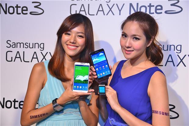 三星表示，GALAXY Note系列全球已熱銷近4000萬台，台灣預計即將在年底突破百萬用戶。。(圖三星提供)