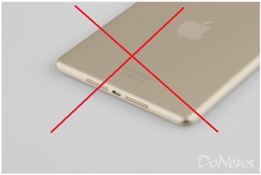 先前中國網站刊登兩張照片，稱該設備為「金色iPad」。