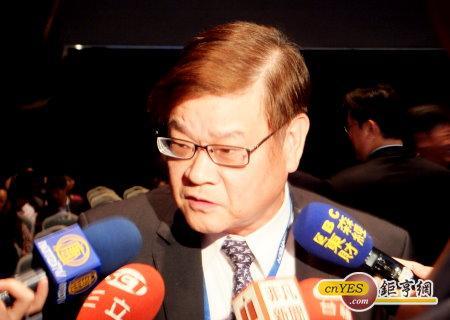 昱晶總經理潘文輝今天強調與夏普維持緊密策略夥伴關係。(鉅亨網記者尹慧中攝)