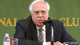 印度通訊與IT部長 Kapil Sibal