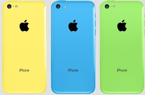 iPhone 5C。(圖片來源：維基百科)