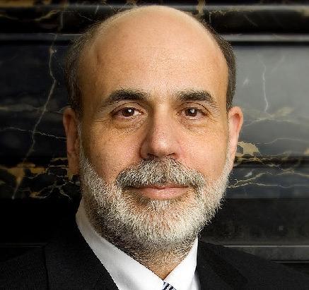 美國聯準會主席柏南克。(圖片來源：維基百科)