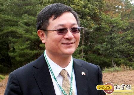 碩禾今天宣布獲帛琉PPUC 5MW太陽能電站優先議約；圖為董事長陳繼仁。(鉅亨網記者尹慧中攝)