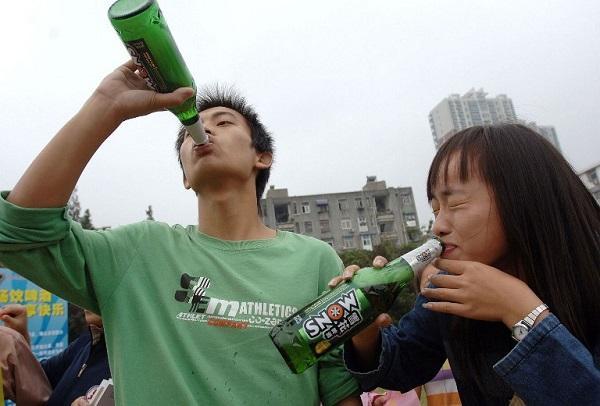 雪花是中國市占率最高啤酒品牌 (圖:AFP)