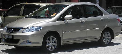 第 4 代 Honda City。(圖片來源：維基百科)