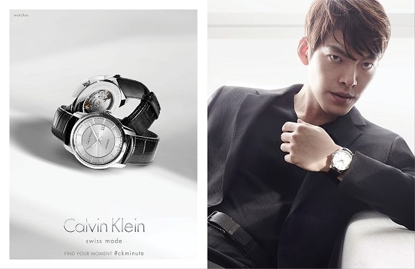 2015 Calvin Klein watches & jewelry 首度亞洲區代言人-金宇彬(圖片來源:Swatch Group)