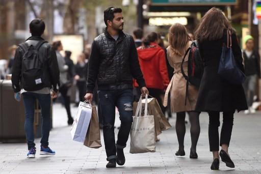 澳洲11月零售銷售僅月升0.1%      (圖:AFP)