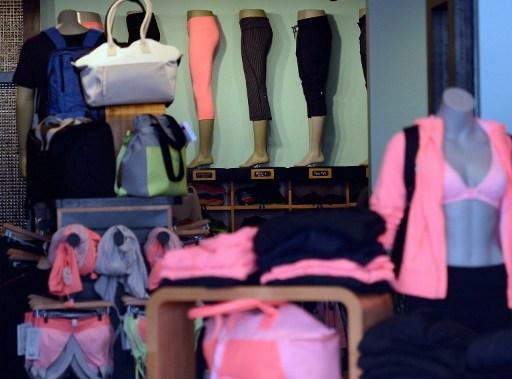 加拿大知名瑜珈服飾品牌Lululemon(圖：AFP)