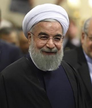 伊朗總統Hassan Rouhani。(來源:AFP)