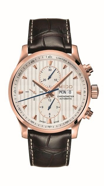 MIDO美度表 2015嶄「芯」突破 鐘錶名人曾士昕大讚香榭系列Caliber 80優化材質