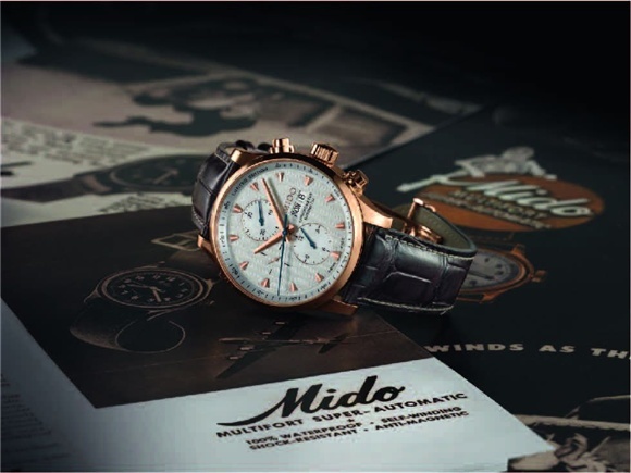MIDO美度表 2015嶄「芯」突破 鐘錶名人曾士昕大讚香榭系列Caliber 80優化材質