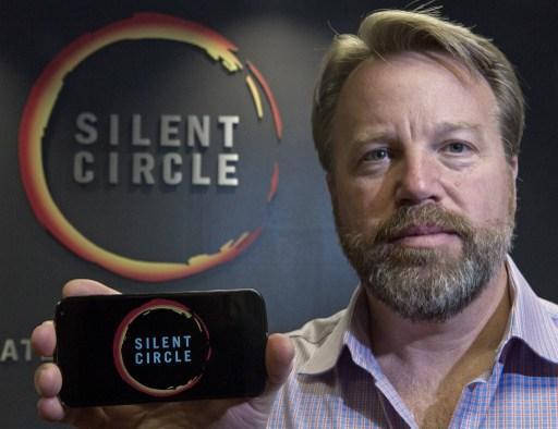 美國手機製造商 Silent Circle 共同創辦人 Mike Janke (圖:AFP)