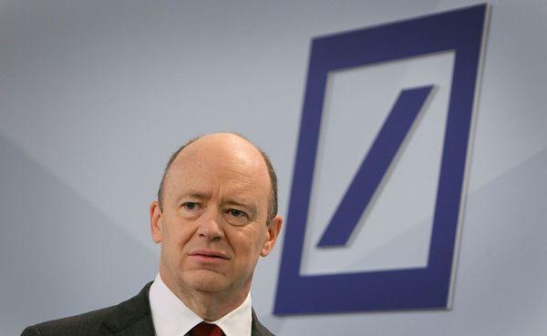 德意志銀行 CEO John Cryan　圖片來源：afp