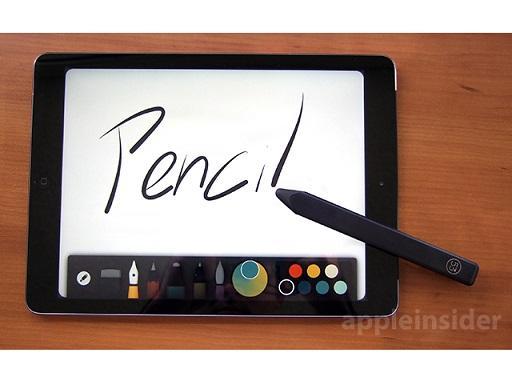 FiftyThree公司的藍牙手寫筆Pencil。（圖：AppleInsider）