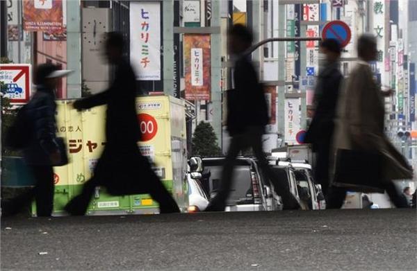 東京街頭。(來源:AFP)