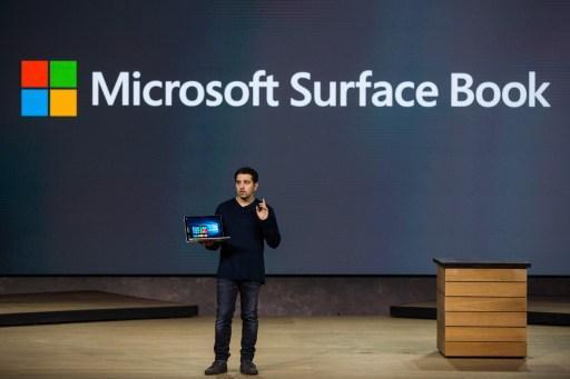 Microsoft Surface Book (圖：AFP)