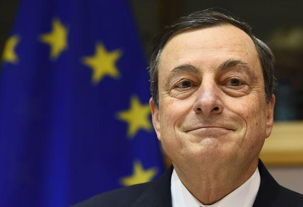 歐洲央行 (ECB) 總裁 (Mario Draghi)　資料圖片：afp