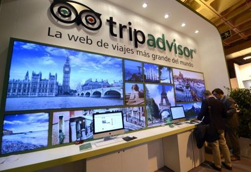 網路與旅遊產業類股 TripAdvisor （圖：AFP）