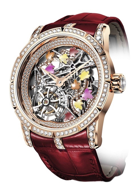 ROGER DUBUIS羅杰杜彼之ASTRAL SKELETON星辰鏤空於SIHH 2015綻放光芒