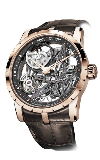 ROGER DUBUIS羅杰杜彼之ASTRAL SKELETON星辰鏤空於SIHH 2015綻放光芒