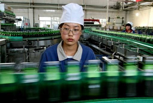 中國啤酒市場競爭加劇(圖:AFP)