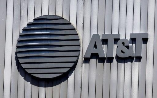 美國第二大電信商 AT&T (圖:AFP)