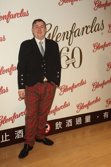Glenfarclas格蘭花格第六代傳人George Grant先生(圖片來源:閣思公關)