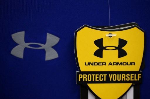 全美第 2 大運動服飾品牌 Under Armour (圖:AFP)