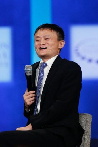 對於未來營運 阿里巴巴創辦人馬雲 依舊樂觀 (圖:AFP)