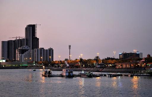 沙烏地阿拉伯的觀光夜景 (圖: AFP)