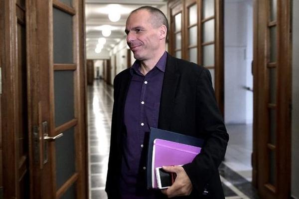 希臘財長Yanis Varoufakis。(圖:AFP)