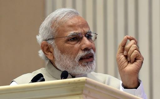 Modi政府本年度的財政預算未有重大突破 (圖: AFP)