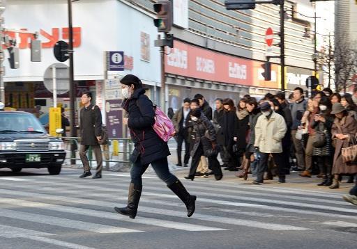 日本去年GDP成長不如預期 全年呈現衰退(圖: AFP)