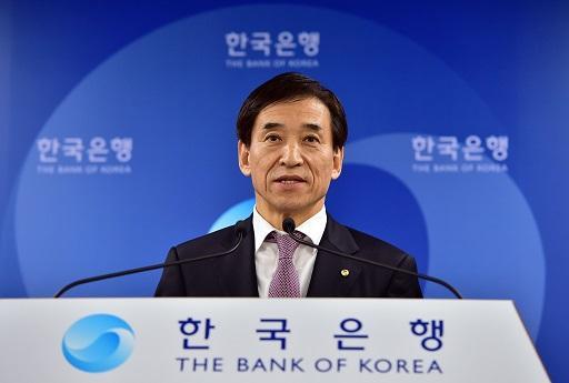 受到商品物價下跌影響 南韓央行也意外降息 (圖: AFP)