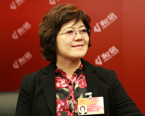 全國人大代表、吉林證監局局長萬玲玲