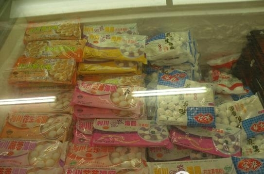 各種口味的湯圓