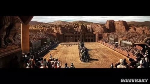 於是，《賓虛》制造出了當時電影史上最大的場景。