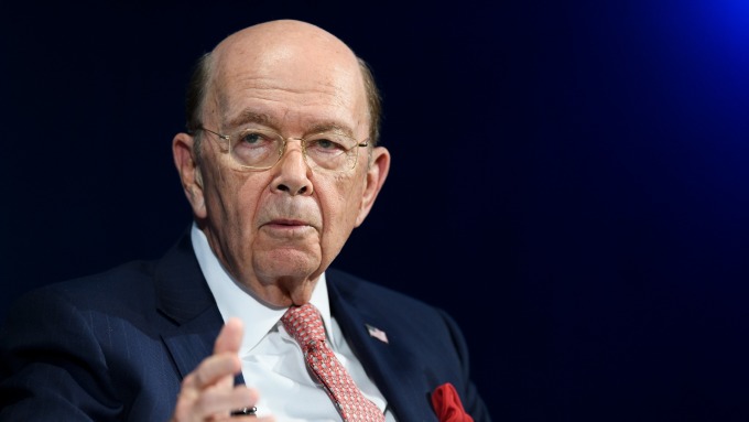 美国商务部长wilbur ross.(图:afp)