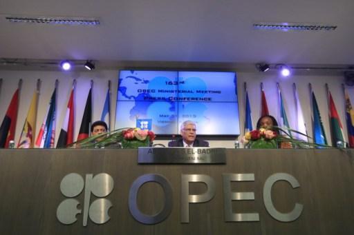 OPEC 週五將舉行會議，商議油市前景。 (圖:AFP)