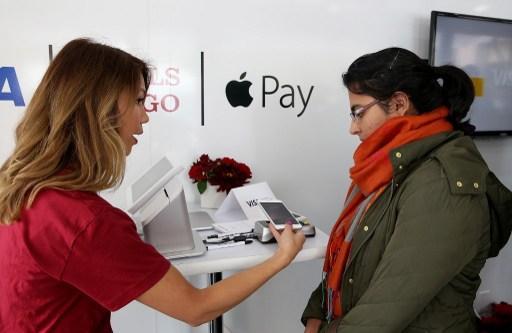 蘋果似乎在推廣 Apple Pay 服務方面陷入瓶頸。 (圖:AFP)