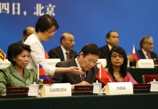 中國放棄亞投行否決權      (圖:AFP)