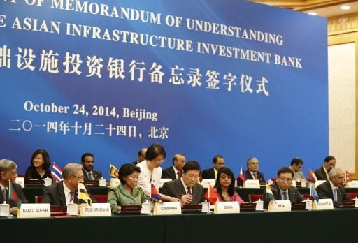 全球瘋狂的亞投行，你知道是什麼嗎？四大重點讓你一目了然。(圖：AFP)