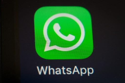 在巴西擁有 1 億用戶的通訊軟體 WhatsApp (圖:AFP)